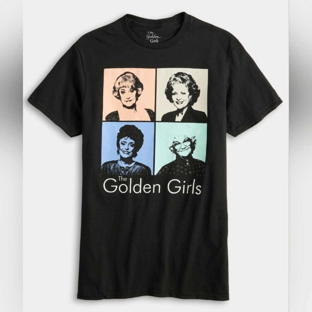 The Golden Girls Box Graphic Mens T-shirt In Size Small. New!